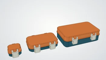 Параметрический ящик для хранения с защелками - FreeCAD ...