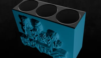 Подставка для ручек Huntrix Hi Fans снова в школу с охот... 2
