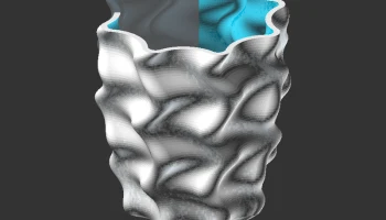 Ваза Ripple Wave