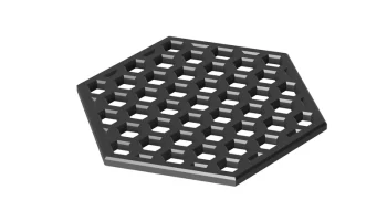 Hexagon Coaster 4
