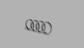 Логотип Audi с отверстиями для магнита...... 1