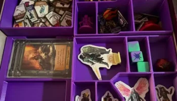 Вставка в коробку ужасающего D&D Ravenloft 1