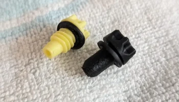 Battery Screw Caps 6V - Simson Moped Batterie 3