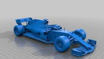 Феррари SF71H 2018 Формула-1 Автомобиль