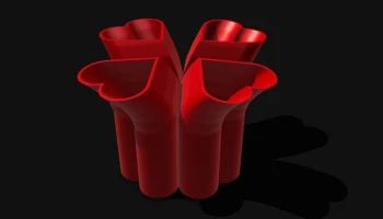 Heart Vase 1