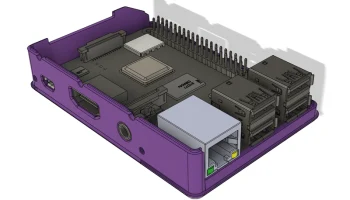 Совместимая с Raspberry Pi 3 замена нижней панели для Pi... 1