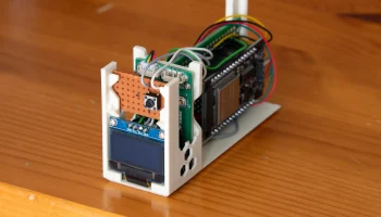 Чехол для сканера штрих-кода ESP32 - крепление под шкафом 6