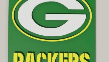 Магнит с логотипом Green Bay Packers