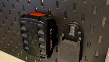 Bosch Green DIY 18V Крепление для аккумулятора Skadis