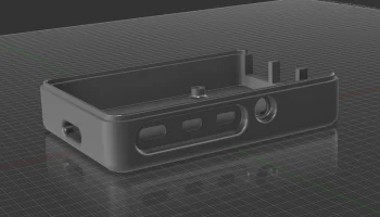 Чехол Snap Fit для Raspberry Pi 4 с широким пространством...