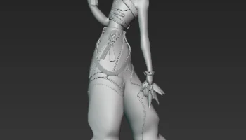 Модель 3d stl принтера Zoey Kpop Demon Hunters Hunterx 1