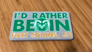 CSU Ram Магнит
