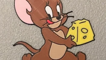 Многоцветный магнит Джерри Маус