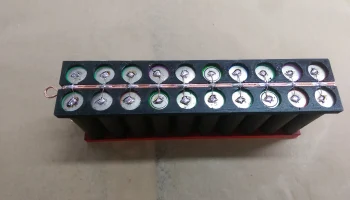 Держатель батареи 20 x 18650 для проектов 6