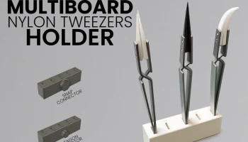 MultiBoard Нейлоновый прецизионный держатель пинцета (5 с...