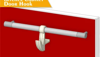 Дверной крючок кухонного шкафа