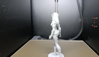 Миниатюра Эльфийской Охотницы 6