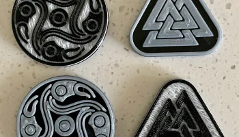Игровые жетоны в стиле викингов