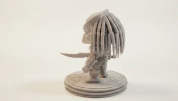 Фигурка Хищника-Чиби-Охотника за пришельцами, 3D-печать 1