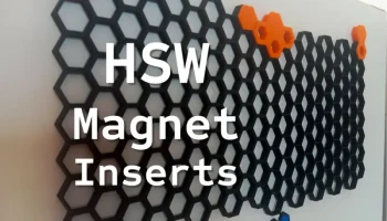 Магнитные вставки HSW (10x3 мм)