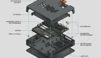 Framework Station - модульный корпус Mini-Tower и ИБП SF... 1