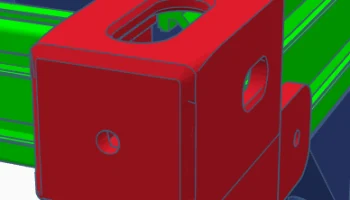 Преобразование натяжителя оси Y Ender 3 V2 Neo для экстру...