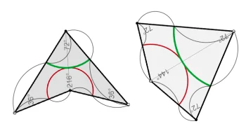Симпатичная плитка Penrose 6