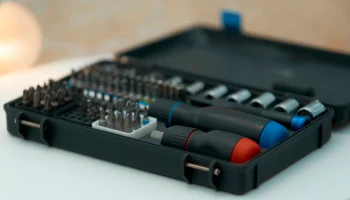 Футляр для отверток с битами и шестигранными головками! ...