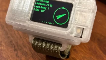 Корпус для Heltec T114 в виде наручных часов 4