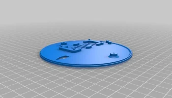 Круглый корпус Raspberry Pi Zero 9