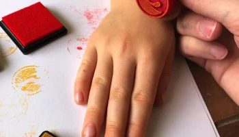 Чернильный штамп с пламенным логотипом Hot Wheels Treasu... 3