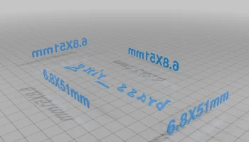 Штабелируемый загрузочный блок размером 6,8x51 мм - режим... 9