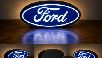 Светодиодный короб Ford | Многоцветная 3D-печать STL