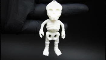 Flexi Skeleton - магнитный - Брелок - Стойка на ножках...... 1