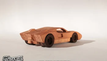 Ford GT40 1966 года, упрощенный станок с ЧПУ/лазером | с... 2