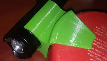 Фонариковый держатель для поводка собаки
