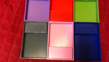Поднос на роликах и держатель для кубиков: магнит 6x3 мм ... 3