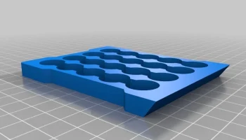 Параметрические лотки для мелочей (OpenSCAD) 2