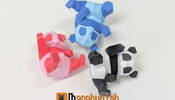Низкополигональная головоломка с детенышем панды......... 3