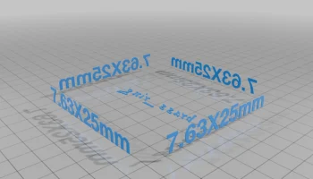 Штабелируемый загрузочный блок размером 7,63x25 мм - режи... 1