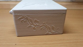 Красивая коробочка с петлей и уплотнительным кольцом. 1
