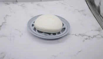 Декоративная овальная мыльница