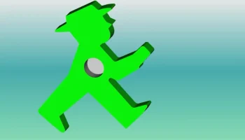 Ein bisschen Nostalgie Ampelm&auml;nnchen rot/gr&uuml;n ca. 40 мм х... 3