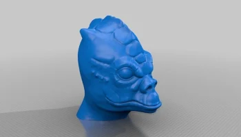 SW Bounty Hunter Bossk Голова/модель 2
