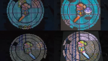 Матричные часы RGB - Legend Of Zelda - Ссылка на прошлое 6
