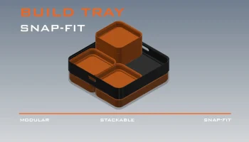 Build Tray - Snapfit - Модульный органайзер
