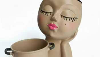 CHEF GLAMOUR  (Porta Utensili / Poggia Mestoli 3D)