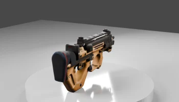 Файл реквизита Call of Duty Black Ops 2 Pdw 1