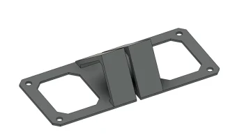 Remix of Soshine Solar Panel Mount for Meshtastic/Meshco... 1