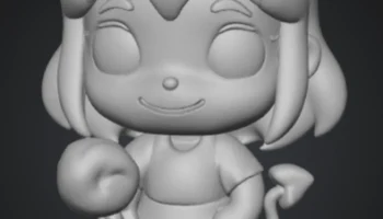 Лолли - Девушка-Демон - Из Cute & Cursed: The Chibiween ... 1
